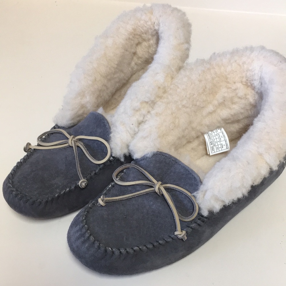 Ugg Alena Suede Shearling Slippers